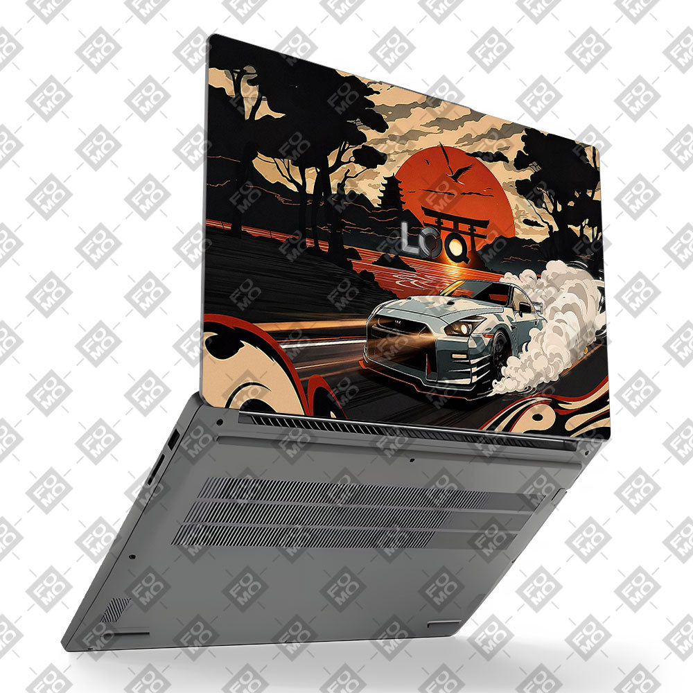 Samurai Rising Sun GTR Lenovo LOQ Essential 15IAX9E  Laptop Skin