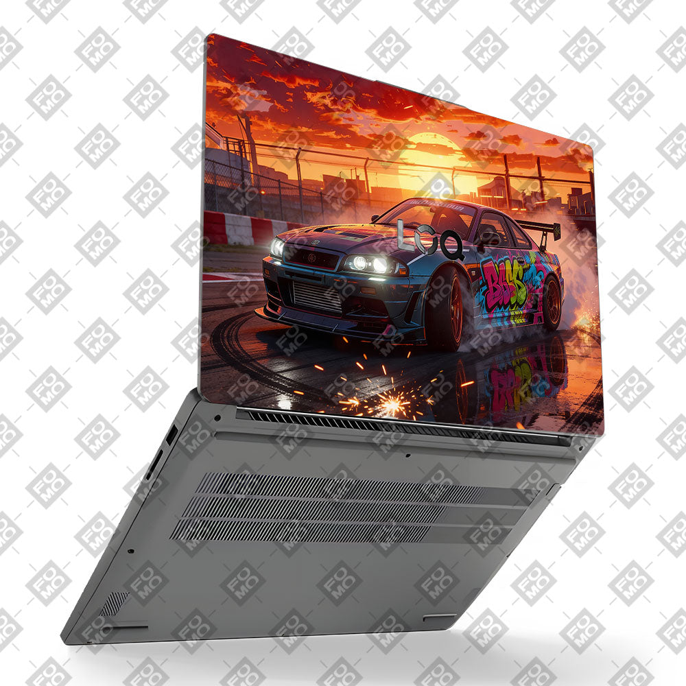 Tokyo Drift Vibes Lenovo LOQ Essential 15IAX9E  Laptop Skin