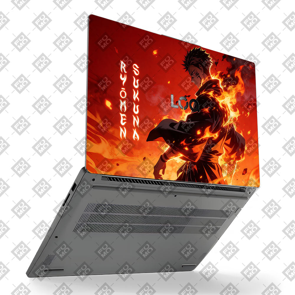 Ryomen Sukuna Lord of Curses Lenovo LOQ Essential 15IAX9E Laptop Skin