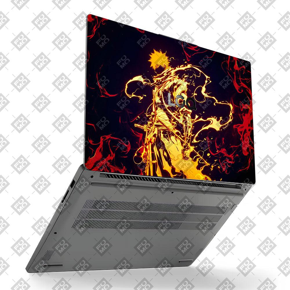 Bleach Ichigo Bankai Form Lenovo LOQ Essential 15IAX9E Laptop Skin