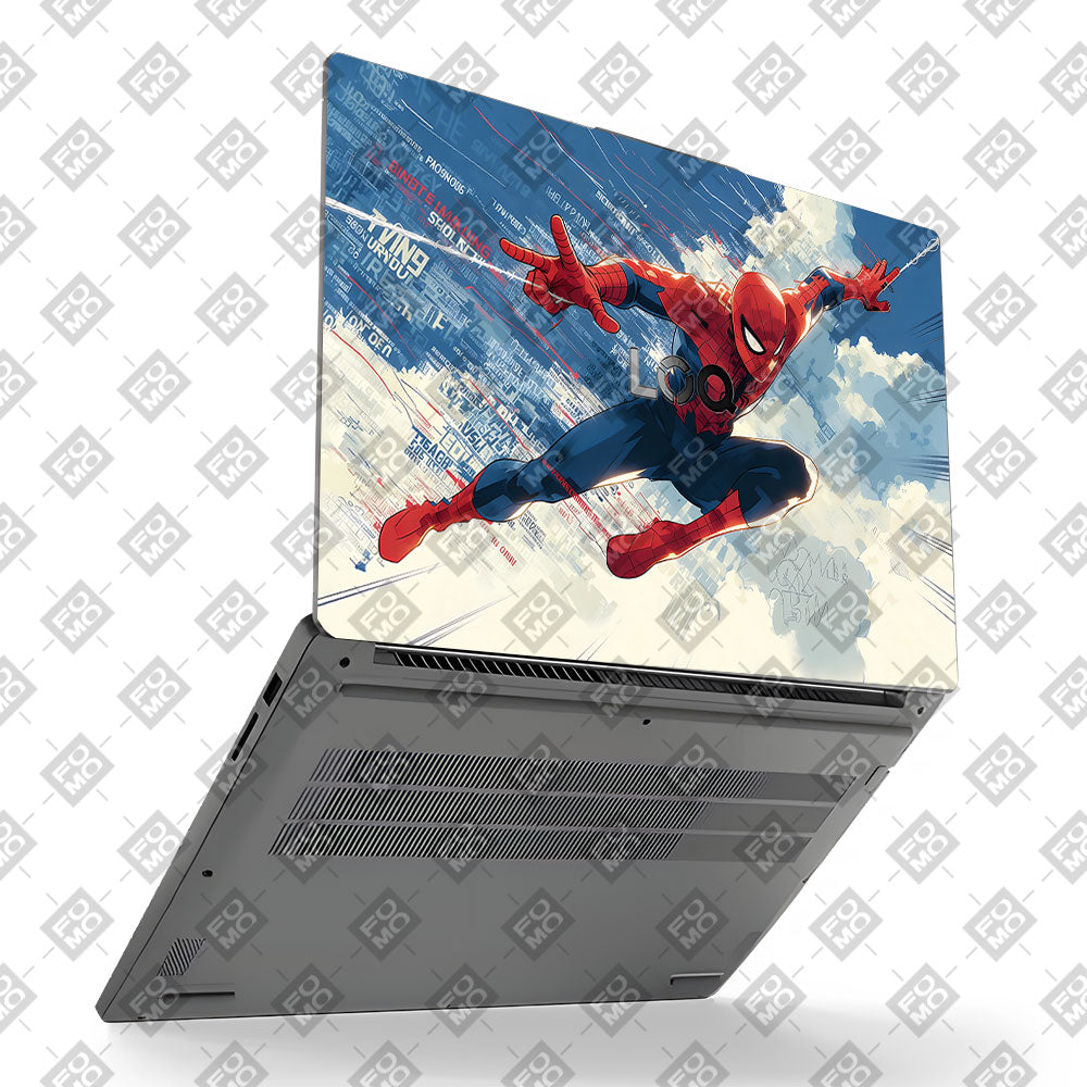 Spiderman Velocity Lenovo LOQ Essential 15IAX9E Laptop Skin