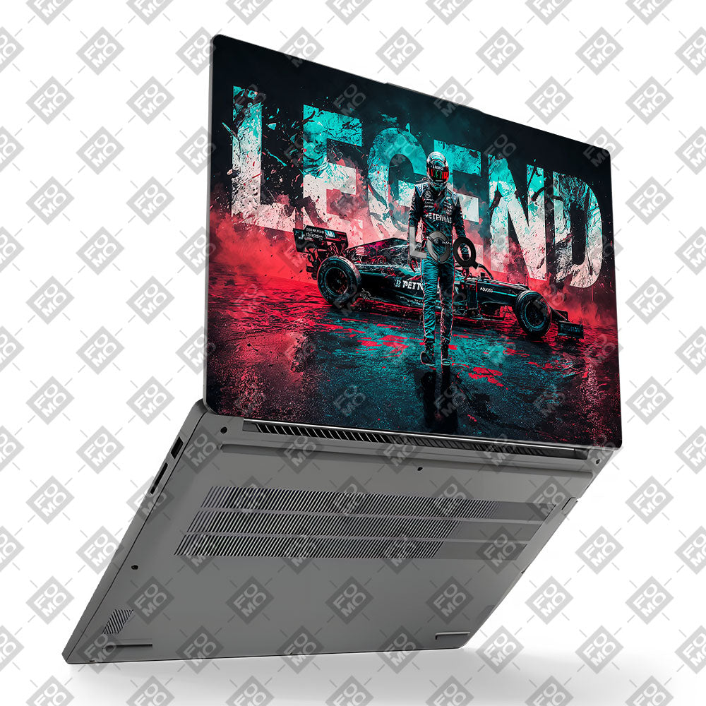 F1 Legend Racer Lenovo LOQ Essential 15IAX9E Laptop Skin