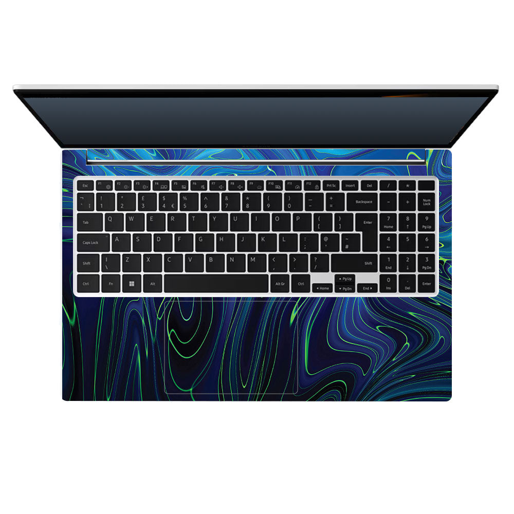 Cobalt Liquid Design Samsung Galaxy Book 4 15.6 Laptop Skin