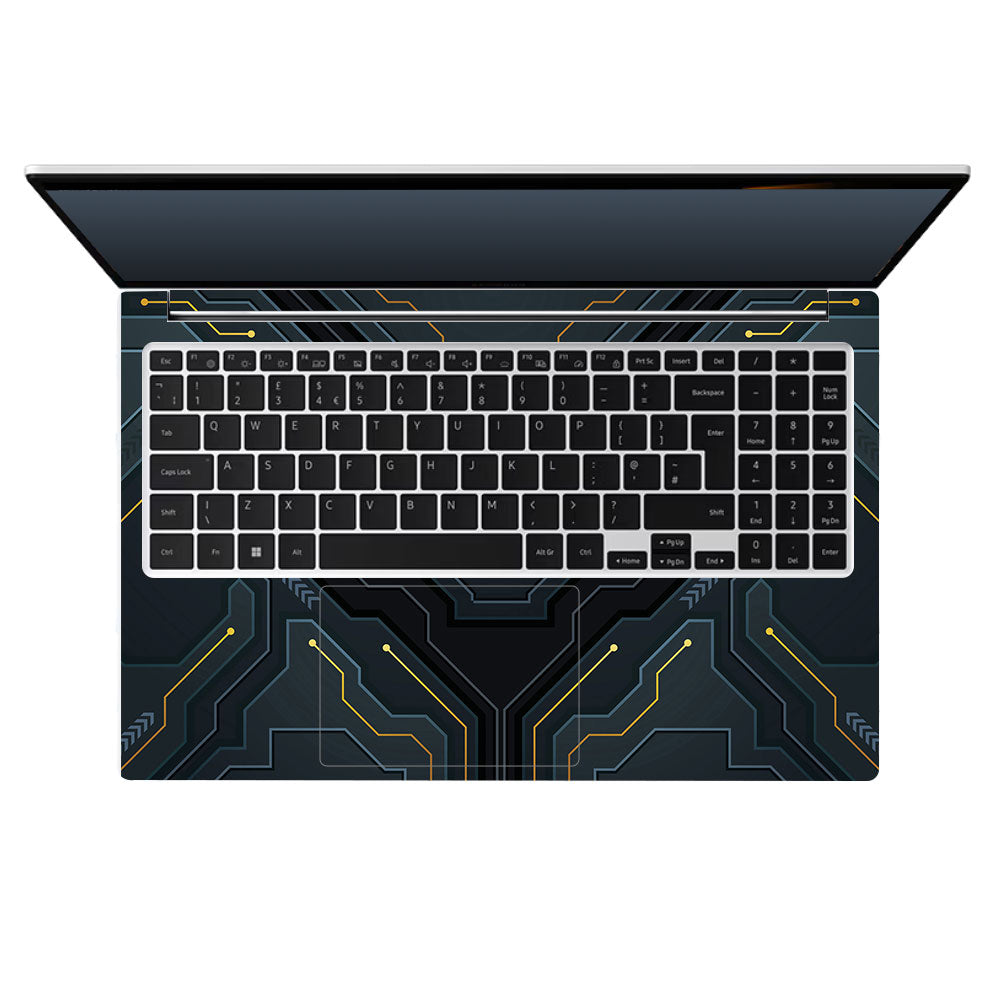 Futuristic Techno Samsung Galaxy Book 4 15.6 Laptop Skin