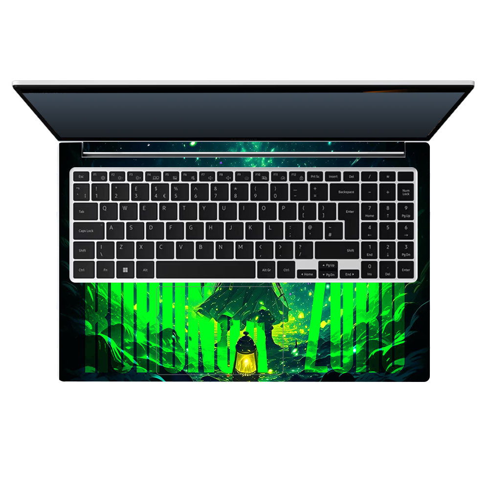 Roronoa Zoro Green Fury Samsung Galaxy Book 4 15.6 Laptop Skin