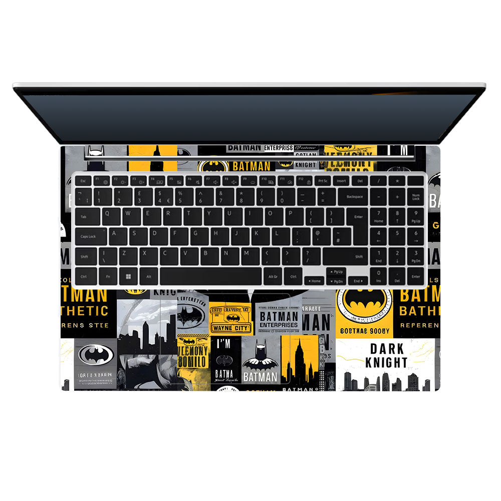 Dark Hero Collage Samsung Galaxy Book 4 15.6 Laptop Skin
