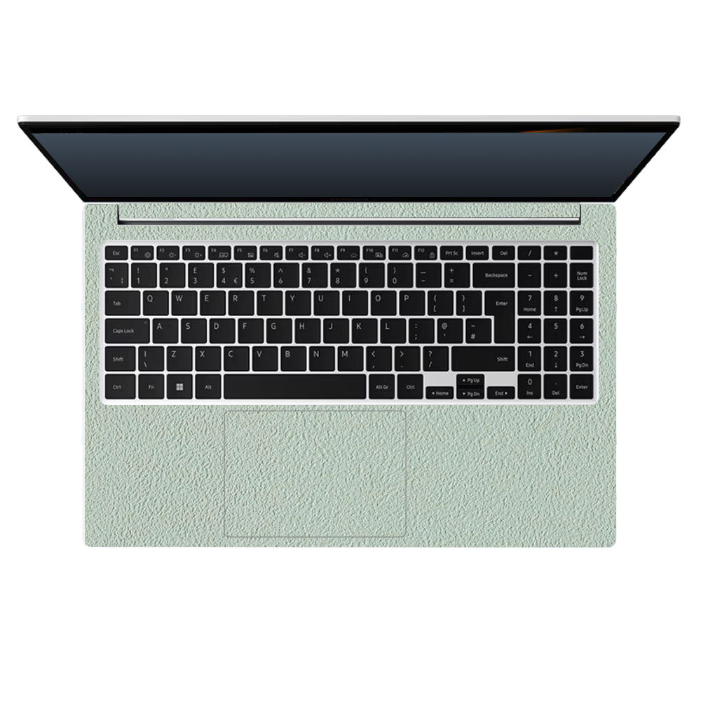 Textured Aqua Stone Samsung Galaxy Book 4 15.6 Laptop Skin