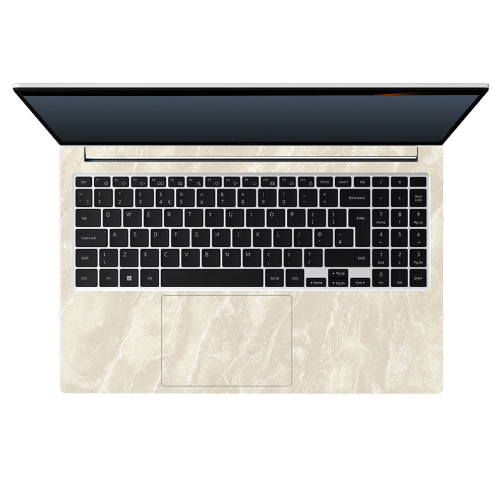 Textured Marble Samsung Galaxy Book 4 15.6 Laptop Skin