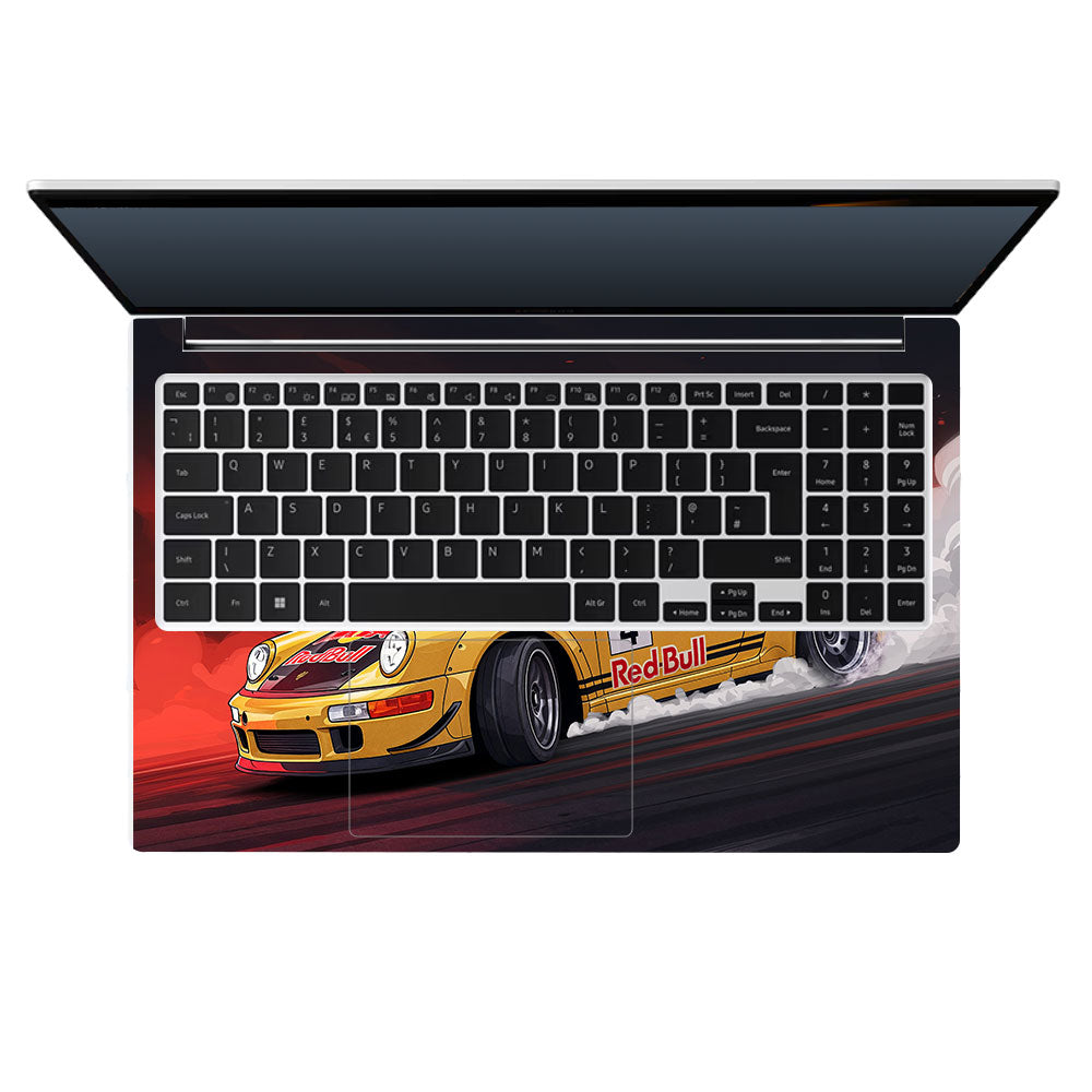 Porsche 911 Red Bull Classic Racer Samsung Galaxy Book 4 15.6 Laptop Skin