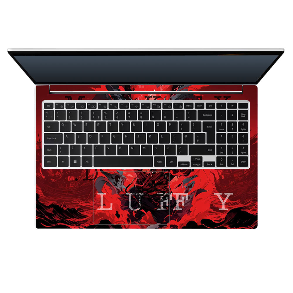 Red King Luffy Samsung Galaxy Book 4 15.6 Laptop Skin