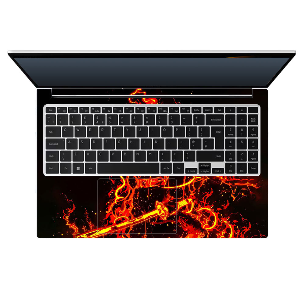 Rengoku Blazing Inferno Samsung Galaxy Book 4 15.6 Laptop Skin