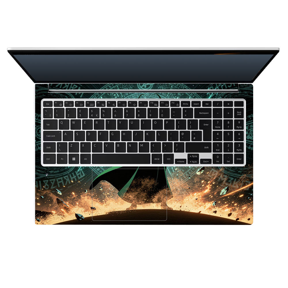 Loki God of Mischief Neon Samsung Galaxy Book 4 15.6 Laptop Skin