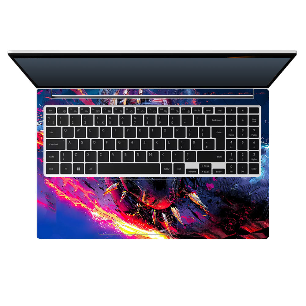 Vibranium Fury Wakandan Charge Samsung Galaxy Book 4 15.6 Laptop Skin