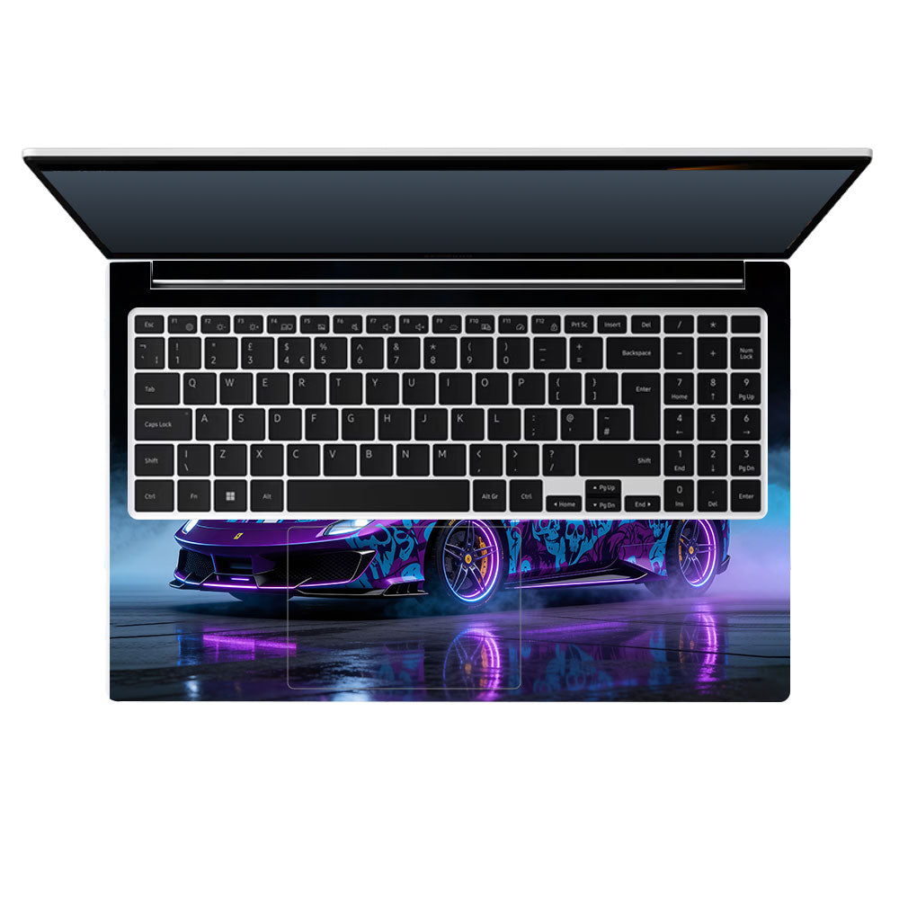 Psycho Drive Ferrari 488 Samsung Galaxy Book 4 15.6 Laptop Skin