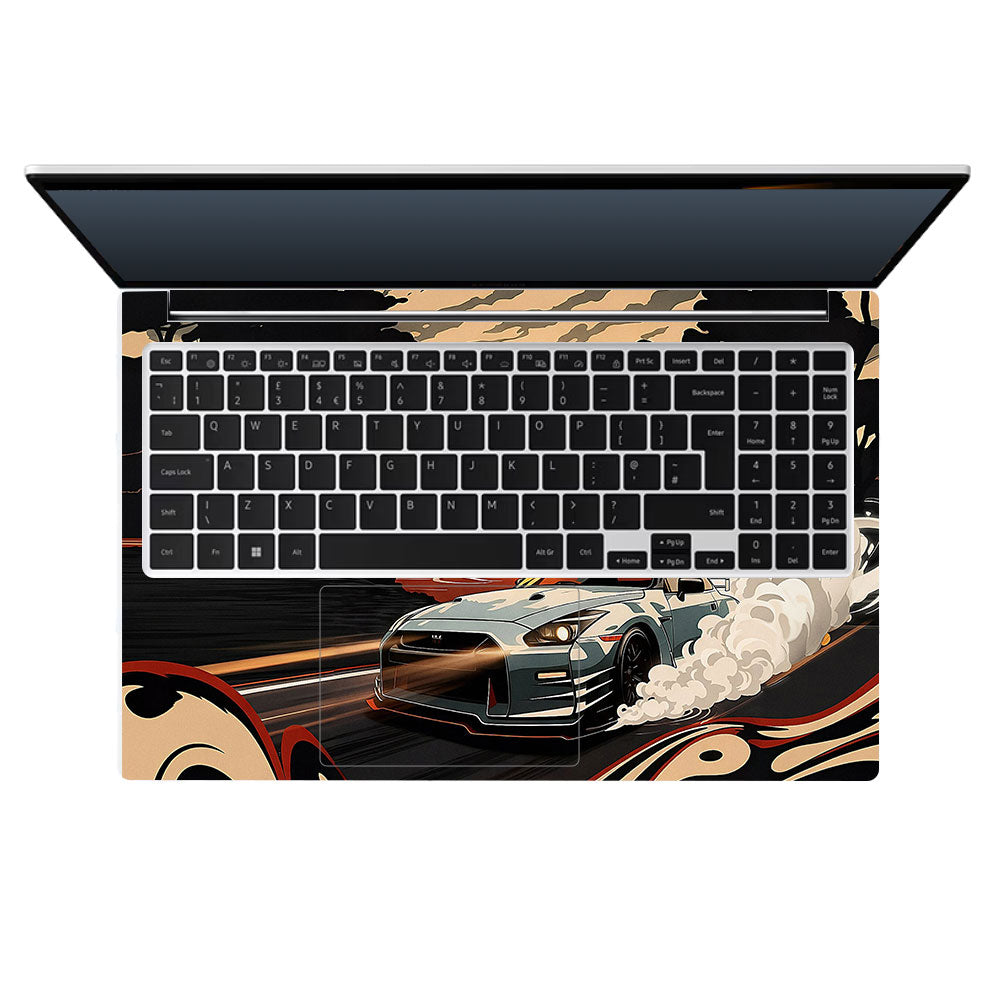 Samurai Rising Sun GTR Samsung Galaxy Book 4 15.6 Laptop Skin