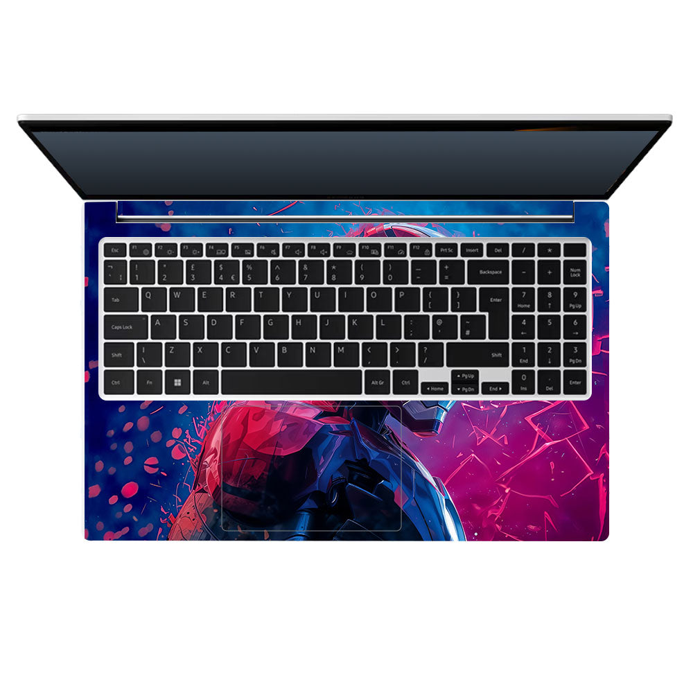 Iron Man Neon Tech Samsung Galaxy Book 4 15.6 Laptop Skin