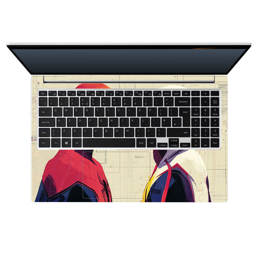 Spider Man X Spider Gwen Samsung Galaxy Book 4 15.6 Laptop Skin