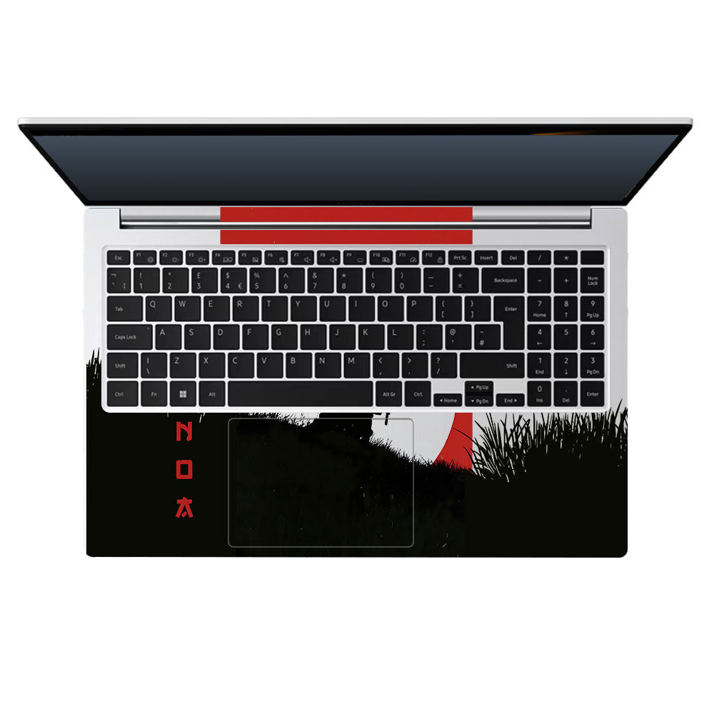 Transparent Swordsman’s Resolve Samsung Galaxy Book 4 15.6 Laptop Skin