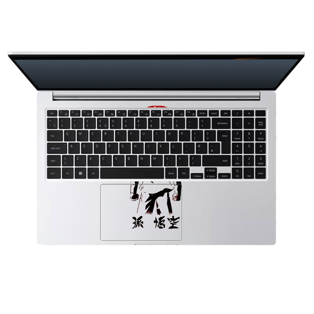 Transparent Sunset Samurai Samsung Galaxy Book 4 15.6 Laptop Skin