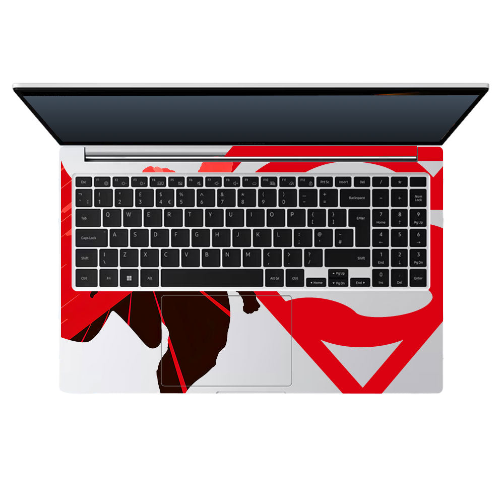 Transparent Man of Steel Samsung Galaxy Book 4 15.6 Laptop Skin