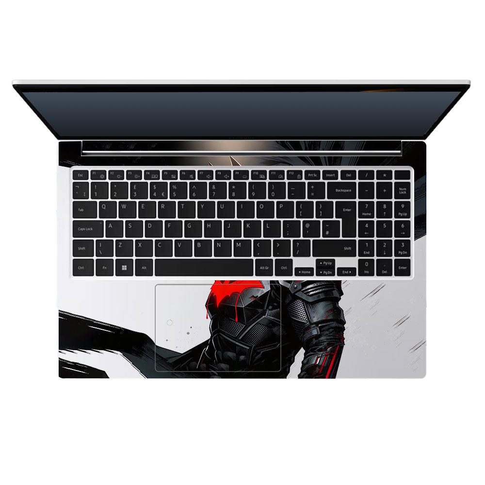 Transparent Dark Knight Samsung Galaxy Book 4 15.6 Laptop Skin
