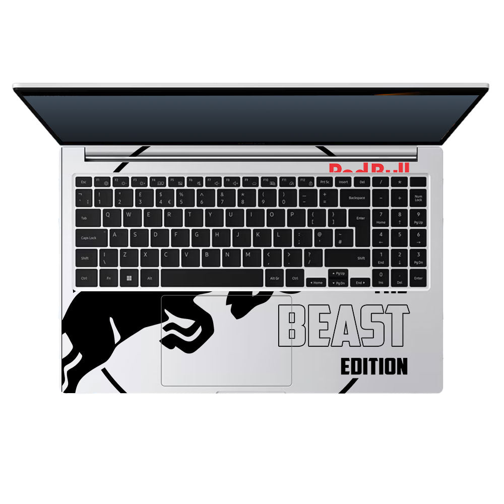 Transparent Dark Knight Moon Rise Samsung Galaxy Book 4 15.6 Laptop Skin