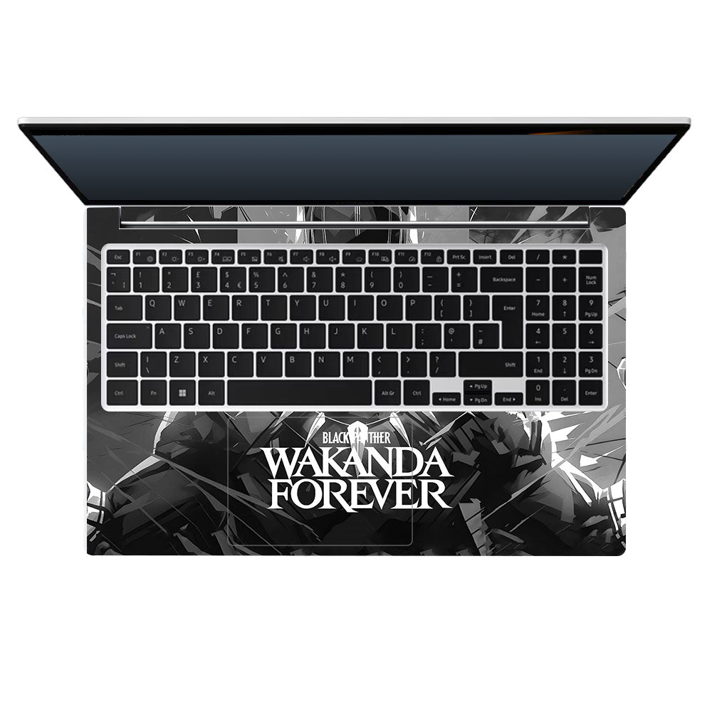 Black Panther Wakanda Forever Samsung Galaxy Book 4 15.6 3D Laptop Skin