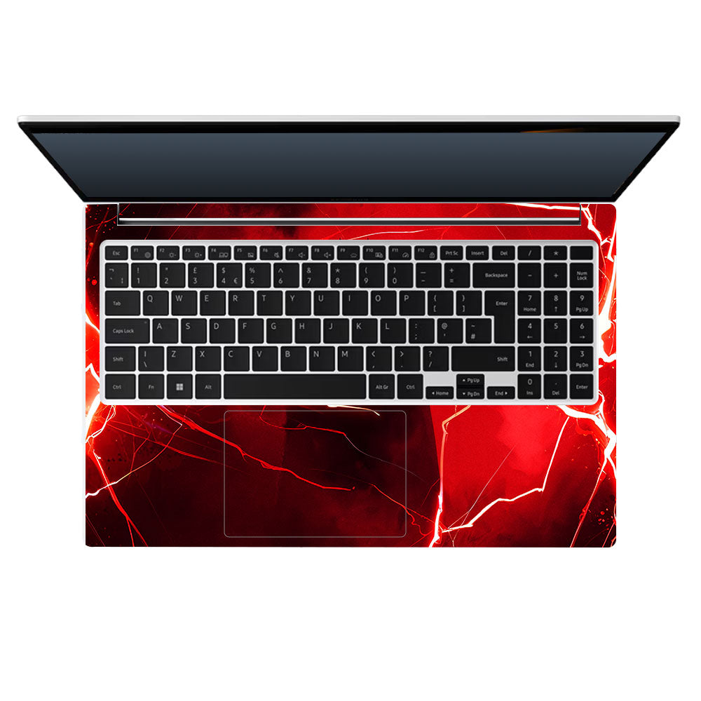Red Rage Batman Samsung Galaxy Book 4 15.6 3D Laptop Skin
