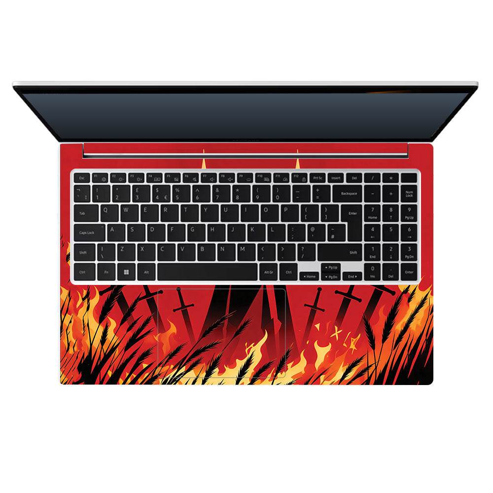 Knight of Flames Samsung Galaxy Book 4 15.6 3D Laptop Skin