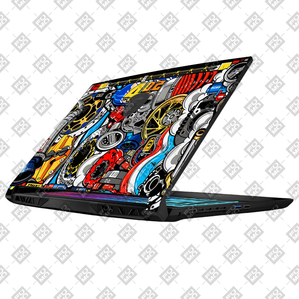 Mechanical Chaos MSI Katana 15 B13V Laptop Skin