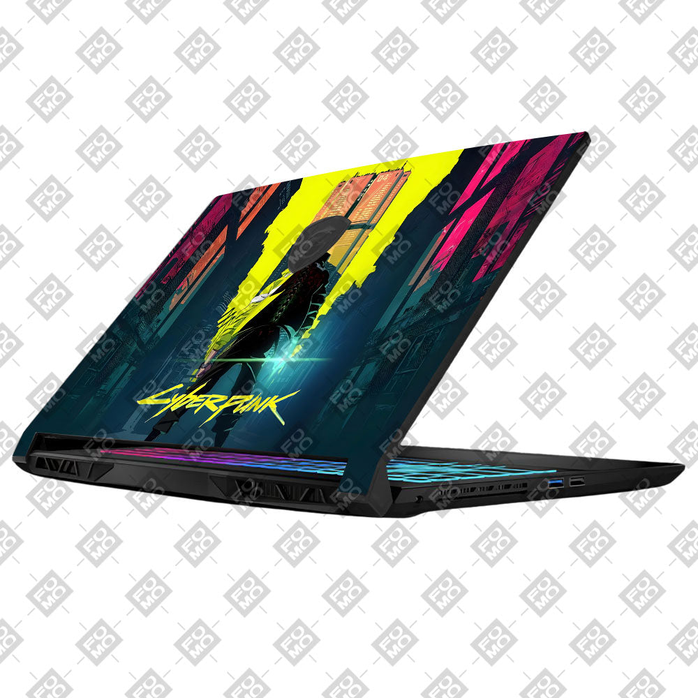 Cyberpunk Uprising MSI Katana 15 B13V Laptop Skin