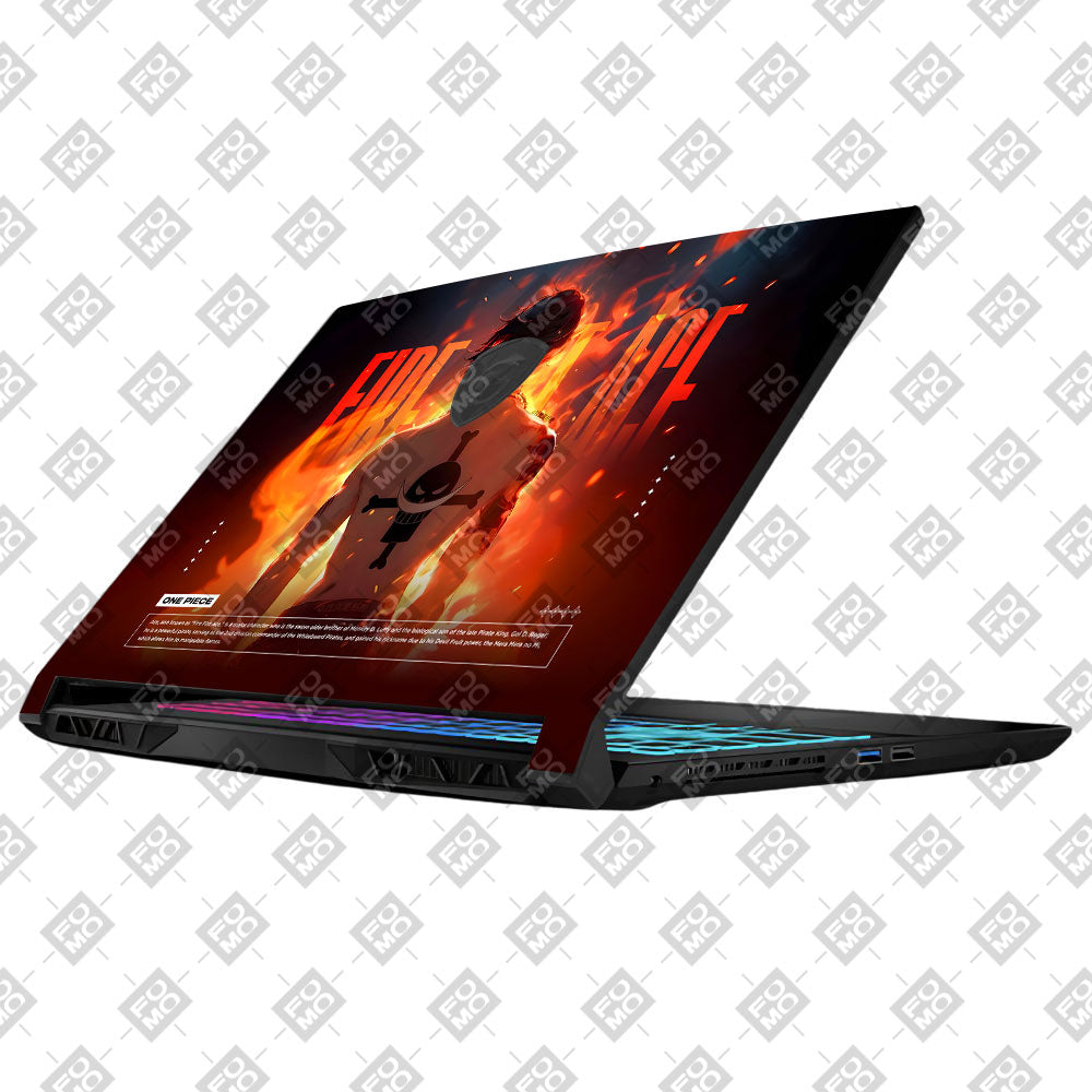 Fire Fist Ace MSI Katana 15 B13V Laptop Skin