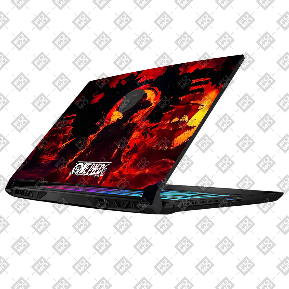 Luffy's Burning Tide MSI Katana 15 B13V Laptop Skin