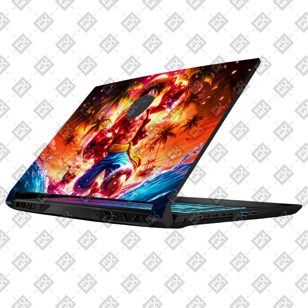 Luffy's Radiant Will MSI Katana 15 B13V Laptop Skin