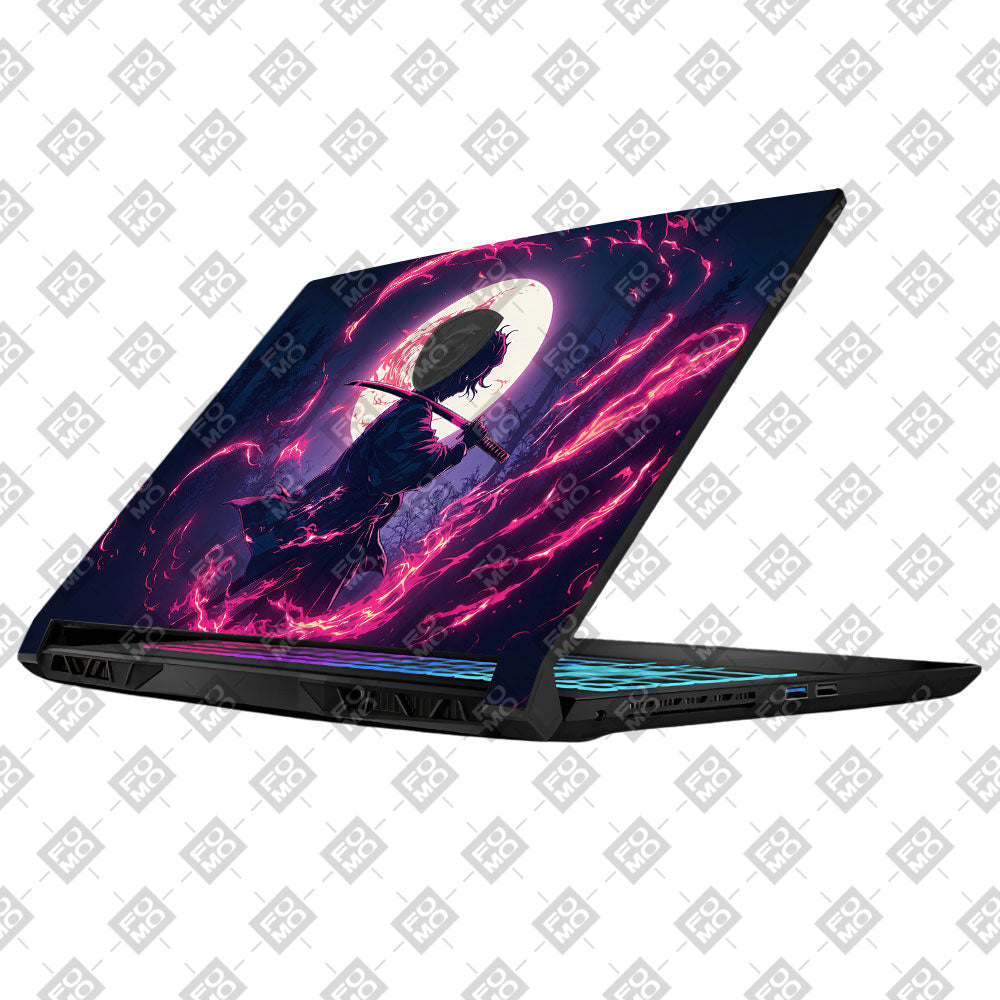 Tanjiro's Flame of Ember MSI Katana 15 B13V Laptop Skin