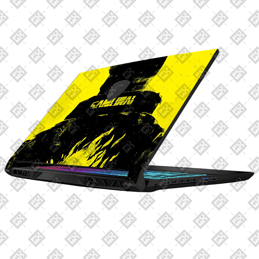 Backlit SAMURAI Jacket MSI Katana 15 B13V Laptop Skin