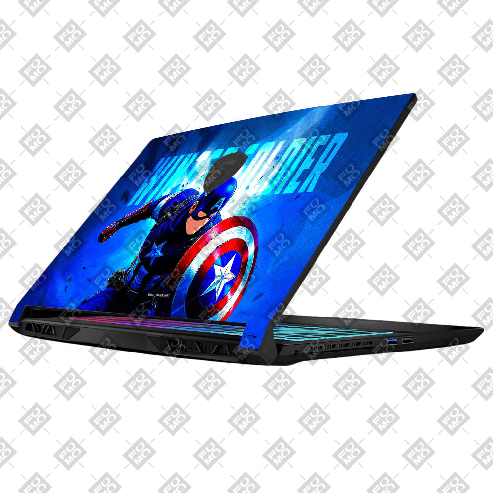 Shield of Justice Captain America MSI Katana 15 B13V Laptop Skin