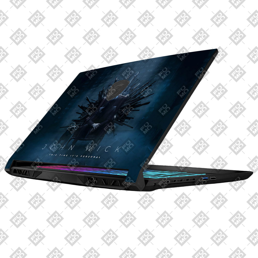 John Wick Assassin MSI Katana 15 B13V Laptop Skin