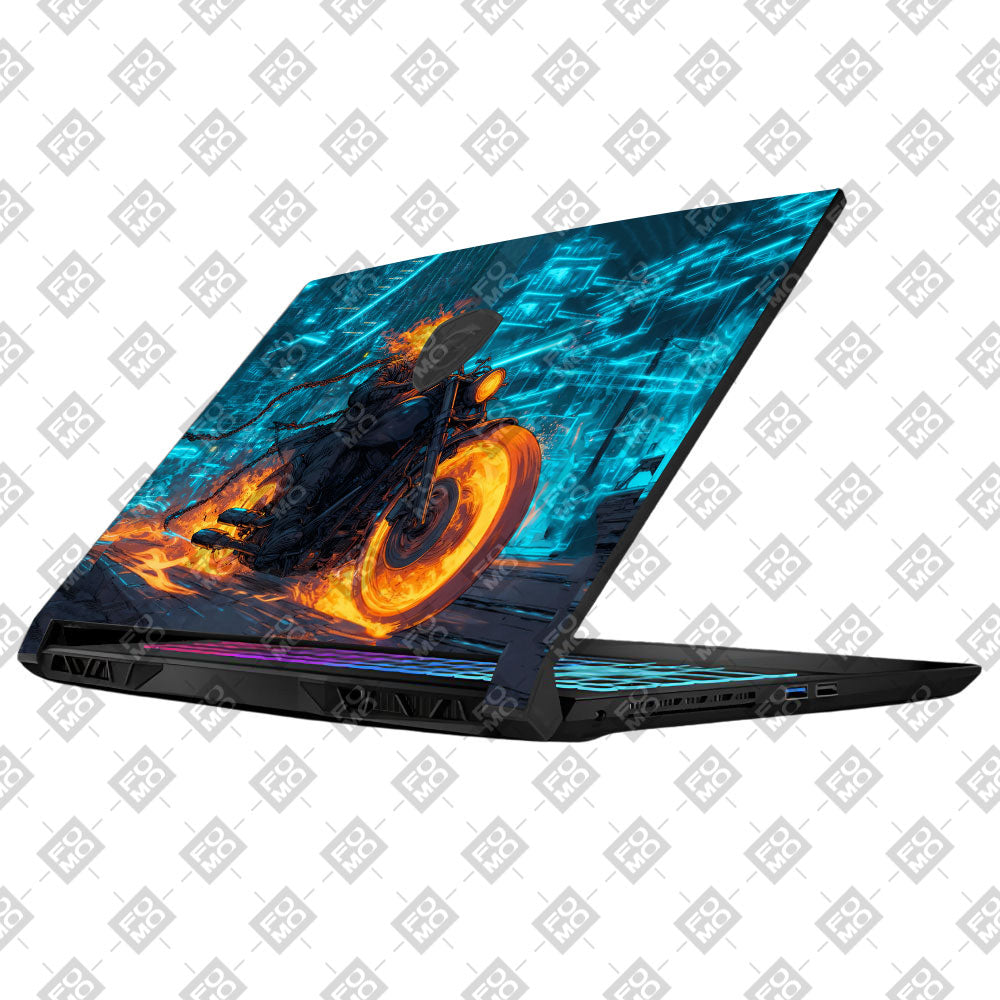 Hellfire Rider MSI Katana 15 B13V Laptop Skin
