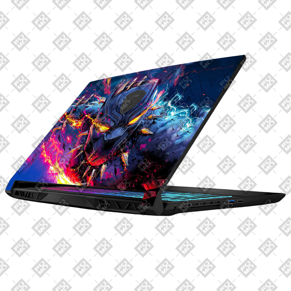 Vibranium Fury Wakandan Charge MSI Katana 15 B13V Laptop Skin