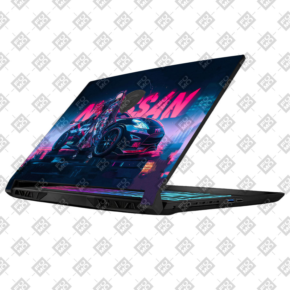 Neon Bloom Nezuko Racer MSI Katana 15 B13V Laptop Skin