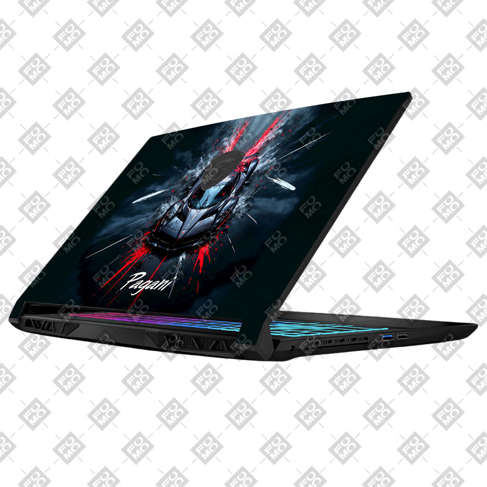 Pagani Midnight Impact MSI Katana 15 B13V Laptop Skin