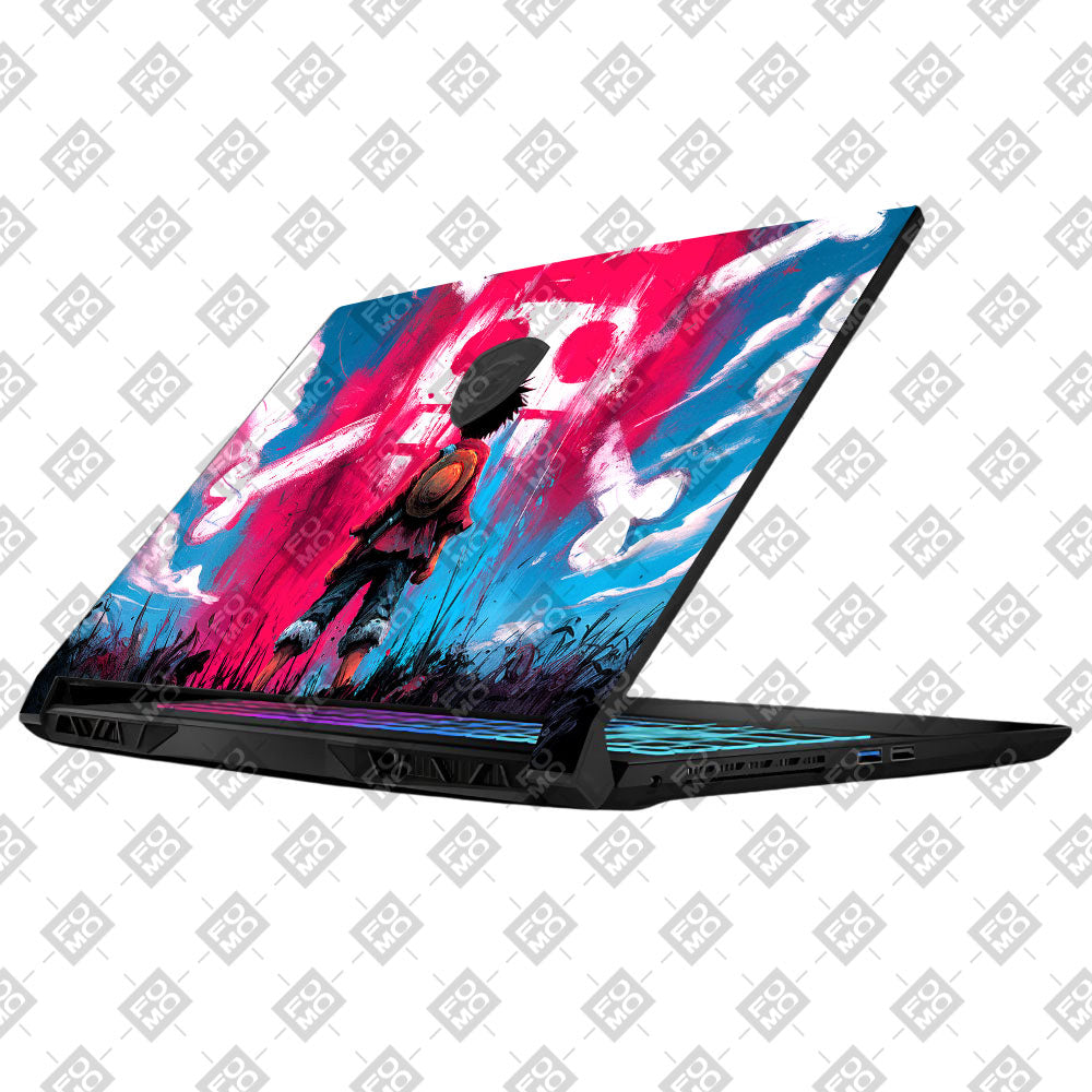 Straw Hat Graffiti One Piece MSI Katana 15 B13V Laptop Skin