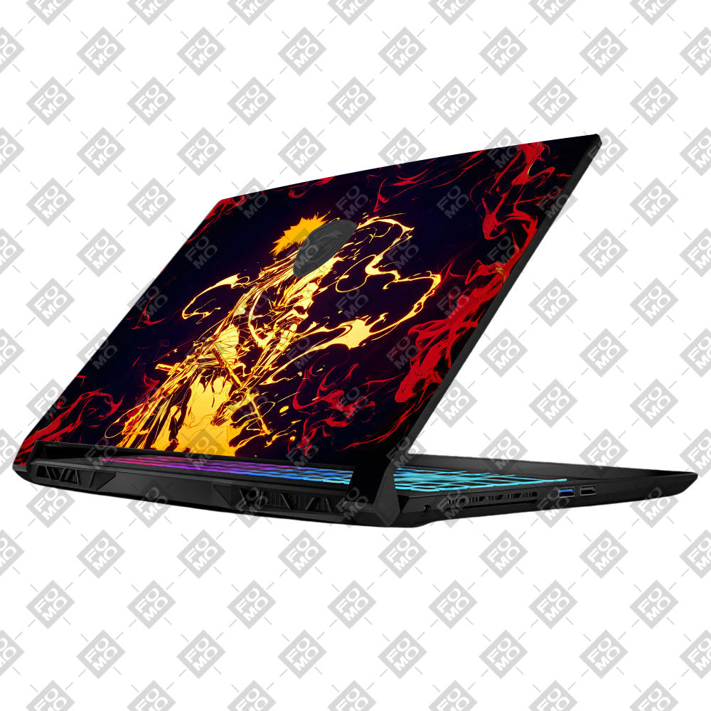 Bleach Ichigo Bankai Form MSI Katana 15 B13V Laptop Skin