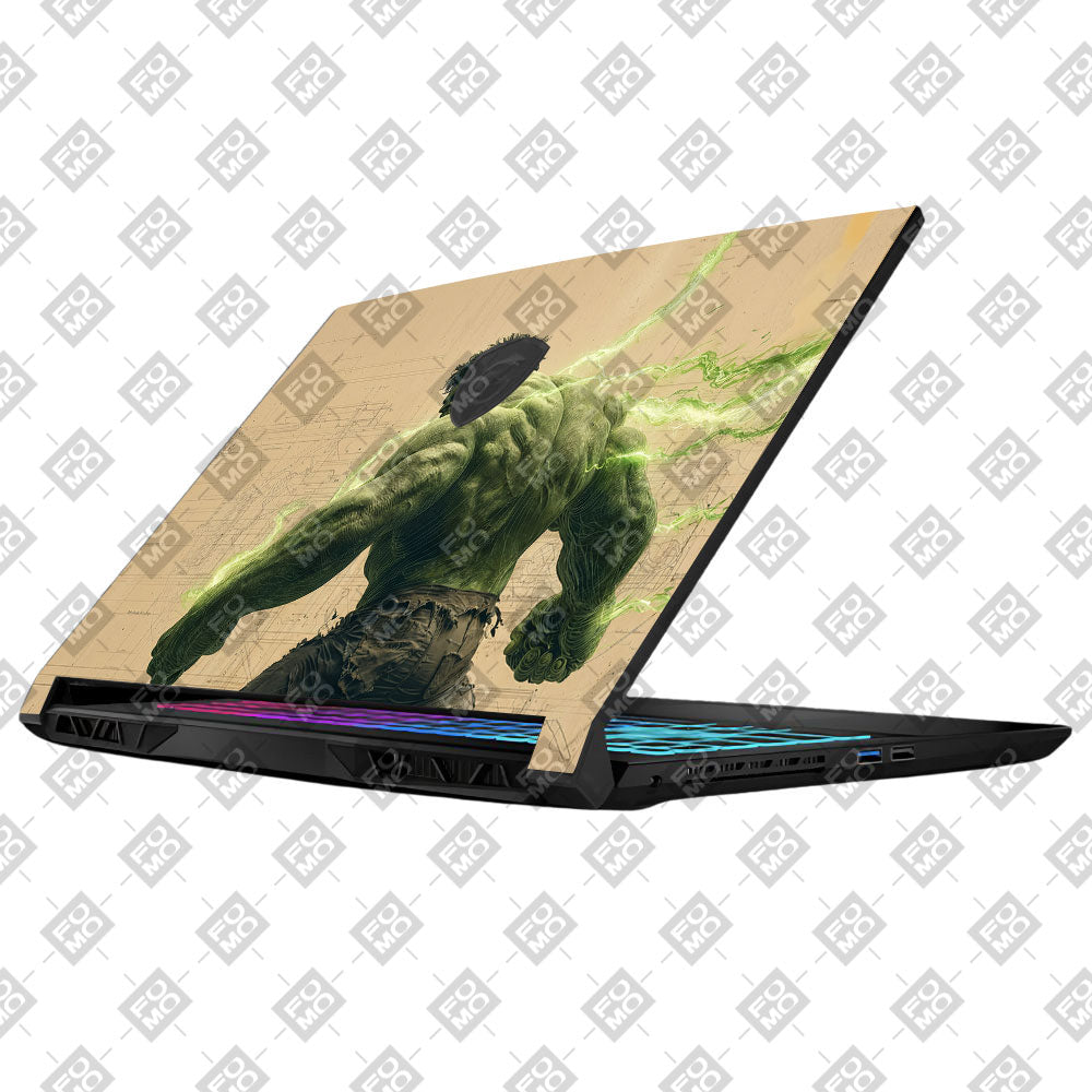 Hulk Unleashed MSI Katana 15 B13V Laptop Skin