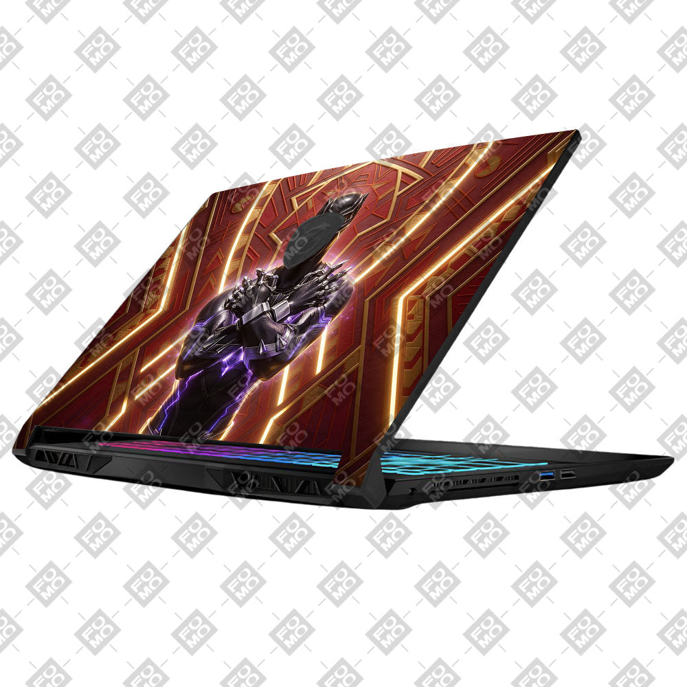 Wakanda Royal Power MSI Katana 15 B13V Laptop Skin