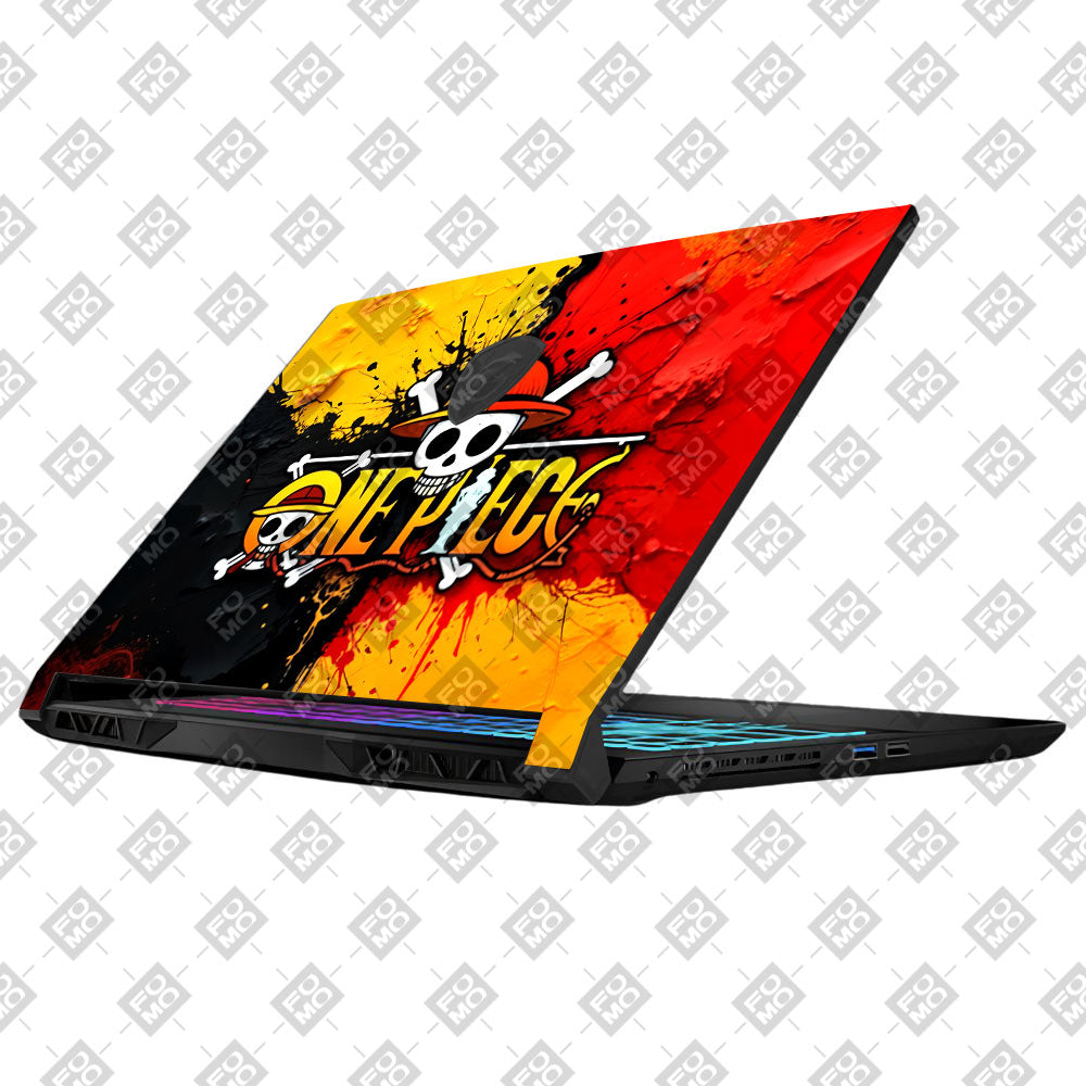One Piece Paint Splash MSI Katana 15 B13V Laptop Skin