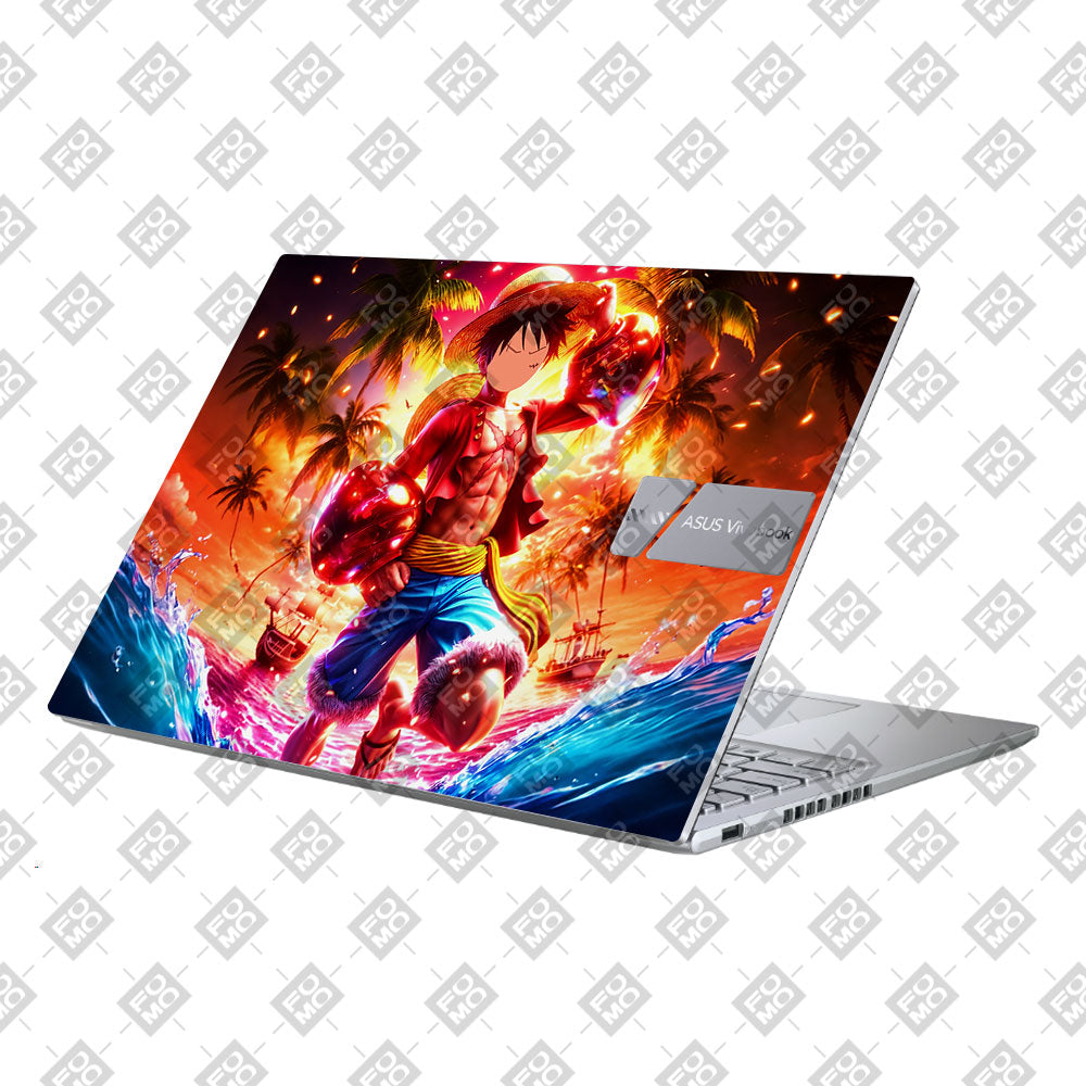Golden Aura Pirate Asus Vivobook X1605ZA Laptop Skin