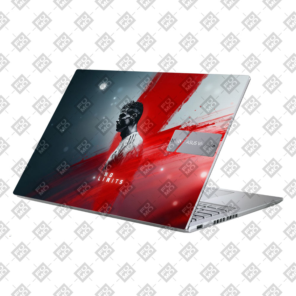 No Limits Ronaldo Spirit Asus Vivobook X1605ZA Laptop Skin