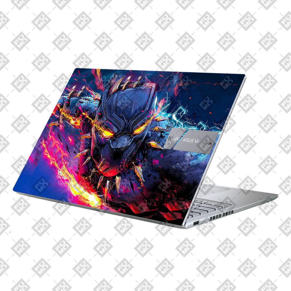 Vibranium Fury Wakandan Charge Asus Vivobook X1605ZA Laptop Skin